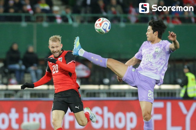 홍명보호, 오스트리아에 0-1 패…유럽 원정 2연패, 월드컵 첫 상대는 체코